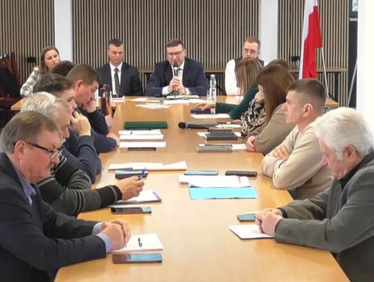 kadr z sesji rady gminy urszulin