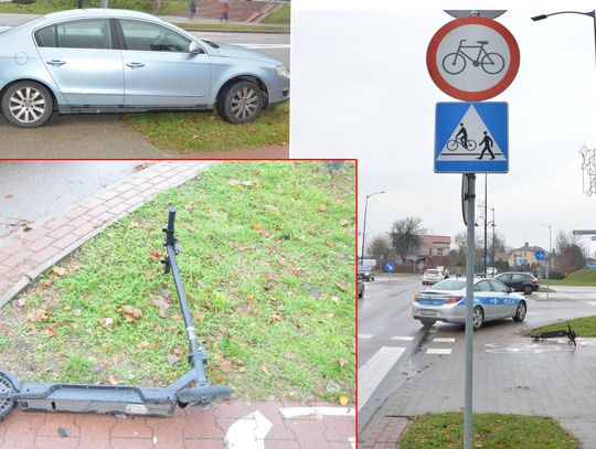 17 listopada 15-latka podczas przejeżdżania jednośladem przez przejście dla pieszych, połączone z przejazdem dla rowerzystów, zderzyła się z volkswagenem.