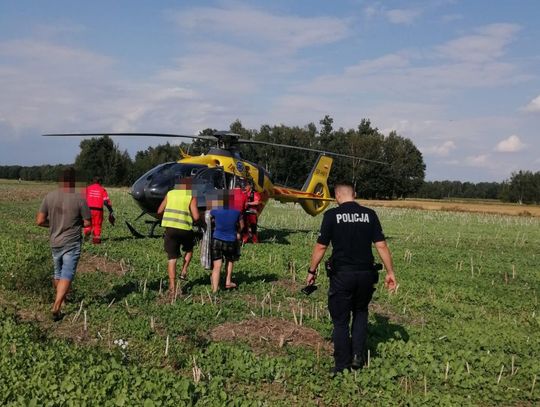 3-latek wpadł do sadzawki. Nieprzytomne dziecko znalazł sąsiad