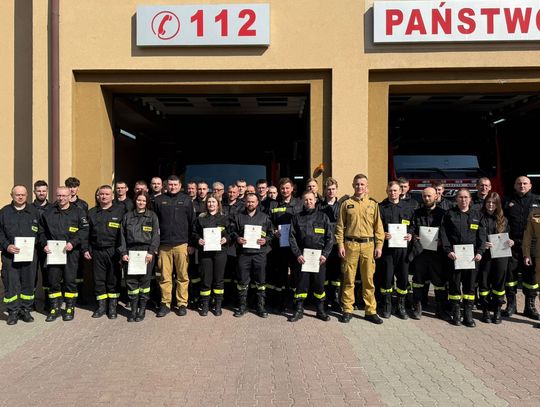 36 nowych strażaków gotowych do akcji. Zakończyło się szkolenie podstawowe OSP w powiecie krasnostawskim