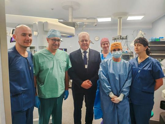 400. operacja przy użyciu robota da Vinci w lubelskim szpitalu
