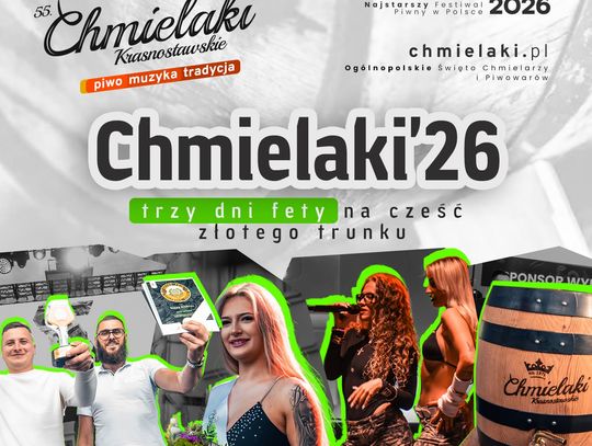 50 dni do Chmielaków Krasnostawskich 2026. Znamy szczegółowy program wydarzenia
