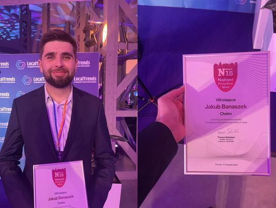 8. miejsce w plebiscycie Newsweeka dla prezydenta Chełma