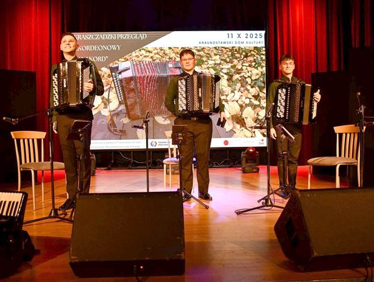 Wyjątkowa frekwencja na akordeonowym przeglądzie w Krasnymstawie [GALERIA ZDJĘĆ+FILM]