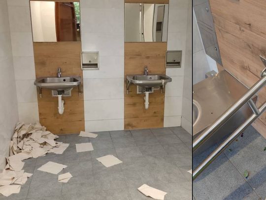 Akt wandalizmu w Chełmie: Pawilon rodzica niszczony i zaśmiecany! [ZDJĘCIA]