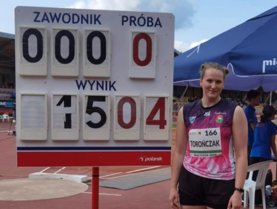 Aleksandra z kolejnym wyczynem