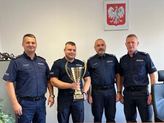 Artur Winiarski z Chełma najlepszym policjantem dochodzeniowo-śledczym w Polsce