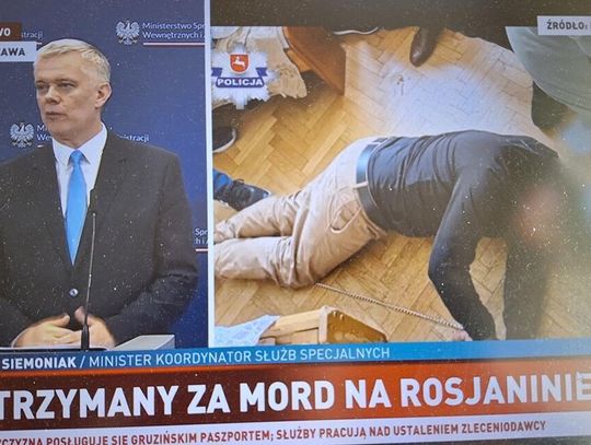 Strzały, śledztwo i zatrzymanie. Kulisy akcji służb po zabójstwie Rosjanina
