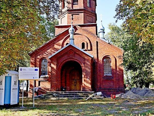 Cerkiew wybudowali na cmentarzu