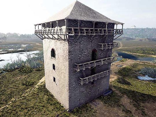 Chełm. Banaszek pyta, czy odbudować wieżę w Bieławinie. Miałaby kosztować 22 mln!