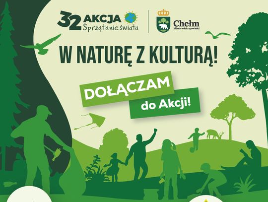 Chełm dołącza do 32. edycji Sprzątania Świata z Eko-Piknikiem i giełdą rzeczy niepotrzebnych
