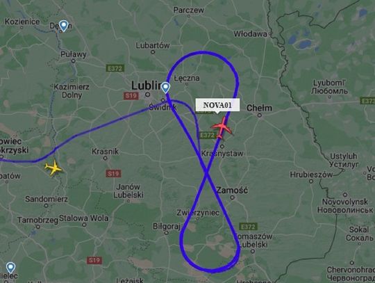 Chełm. Dwa amerykańskie boeingi na naszym niebie. Mają oko na Kijów