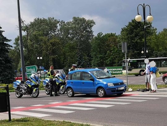 Chełm. Zderzenie fiata z hulajnogą. Kierowca osobówki ukarany