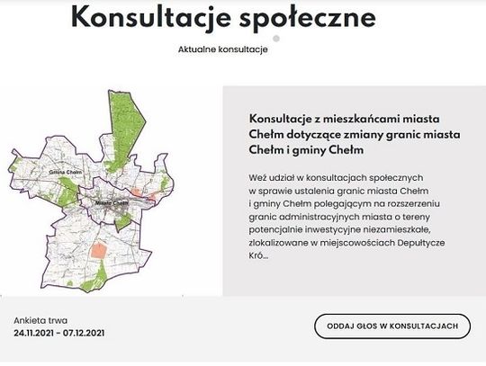 Chełm: Gmina jest przeciw, miasto jeszcze głosuje