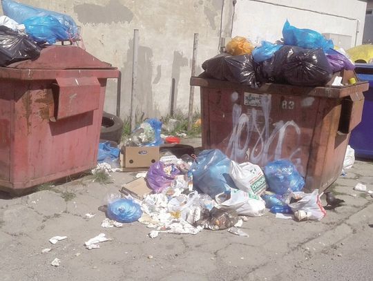 Chełm: Grota-Roweckiego tonie w śmieciach