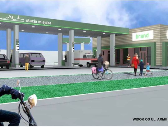 Chełm. Jak ma wyglądać miejska stacja paliw? Sami zobaczcie...