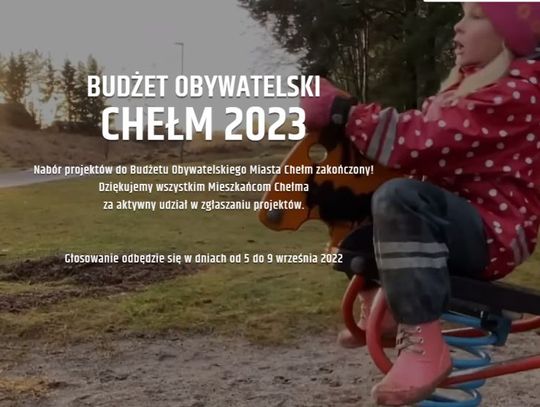 Chełm. Jedna osoba złożyła do Budżetu Obywatelskiego 15 projektów