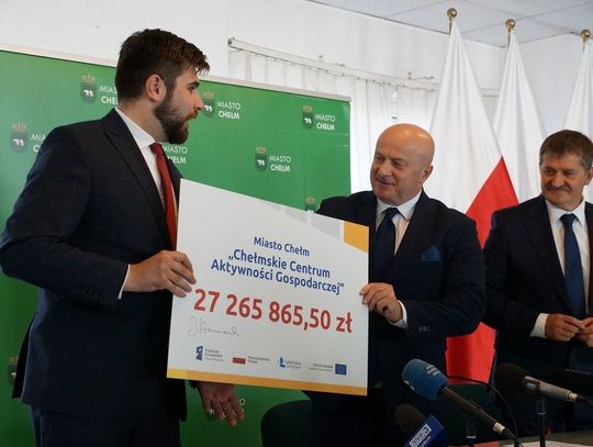 Chełm: Kolejne miliony trafią do nas