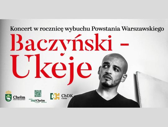1 sierpnia na placu Edwarda Łuczkowskiego w Chełmie odbędzie się koncert Damiana Ukeje.