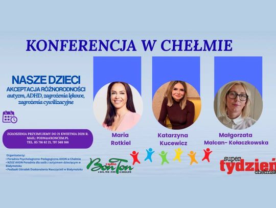 Spotkanie zaplanowano na 24 kwietnia w Chełmie, a jego przebieg w hotelu Edels rozpocznie się o godzinie 11:00.