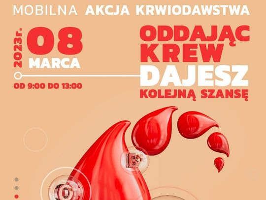 Chełm. Krwawy Dzień Kobiet w Medykach. "Oddając krew, dajesz szansę"