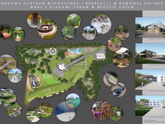 Chełm. Kumowa Dolina zostanie wizytówką miasta? Zobaczcie wizualizację! [ZDJĘCIA]