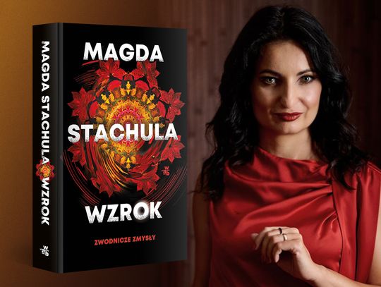 Magda Stachula w trasie promocyjnej nowej powieści "Wzrok" z cyklu  „Zwodnicze Zmysły”.