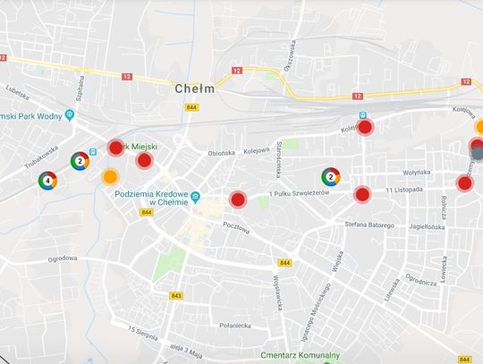 Chełm: Miasto w aplikacji "NaprawmyTo.pl"