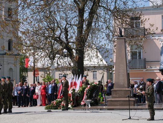 Chełm. Miejskie obchody upamiętniające 234. rocznicę uchwalenia Konstytucji 3 Maja [ZDJĘCIA + FILMY]