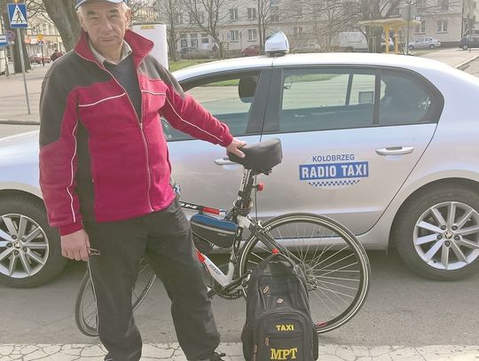 Chełm: Nasz taksówkarz znów na dwóch kółkach Chełm: Nasz taksówkarz znów na dwóch kółkach