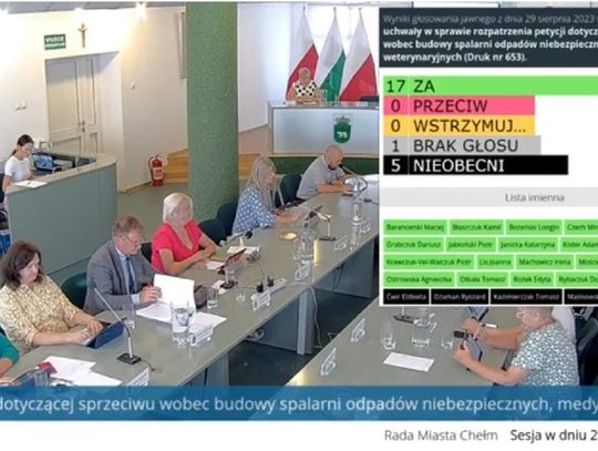 Chełm. O zdrowiu, środowisku i... męskości. Czyli konflikt o spalarnię trwa...