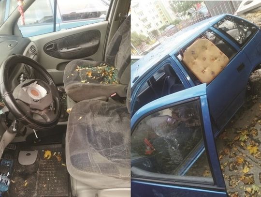 Chełm: Osiedlowe składowisko wraków