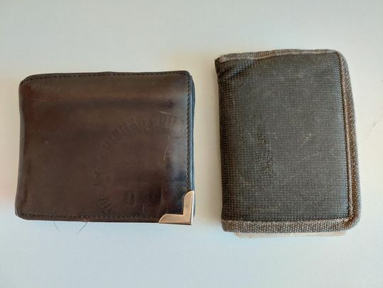 Dwa skradzione portfele