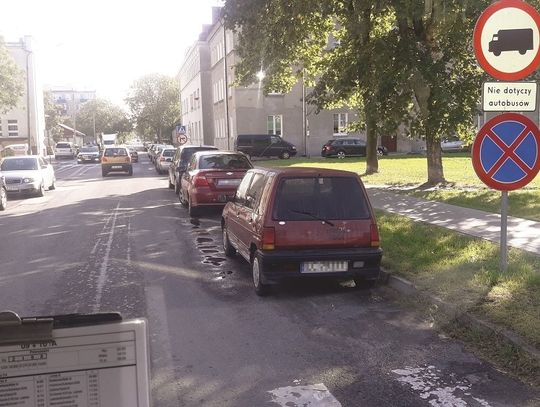 Chełm: Parkowanie pod zakazem