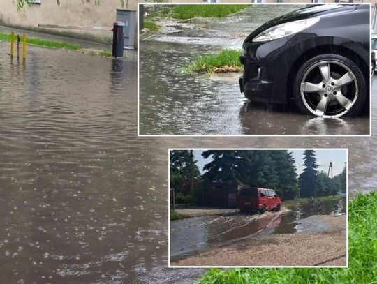 Chełm pod wodą po ulewach. Mieszkańcy skarżą się na zalane ulice: Piwna, Wołyńska, Budowlana...