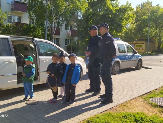 Chełm. Policjanci sprawdzali jak przewożone są dzieci