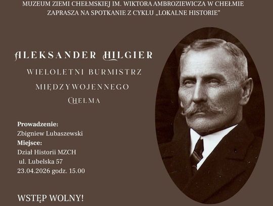 Wydarzenie odbędzie się 23 kwietnia o godzinie 15:00 w siedzibie muzeum przy ulicy Lubelskiej 57.