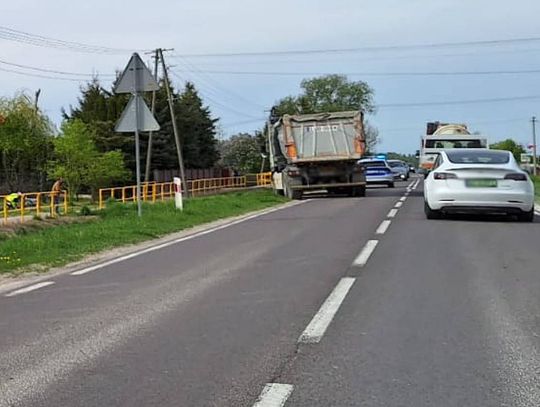 Chełm. Potrącenie rowerzysty przez ciężarówkę na ul. Włodawskiej