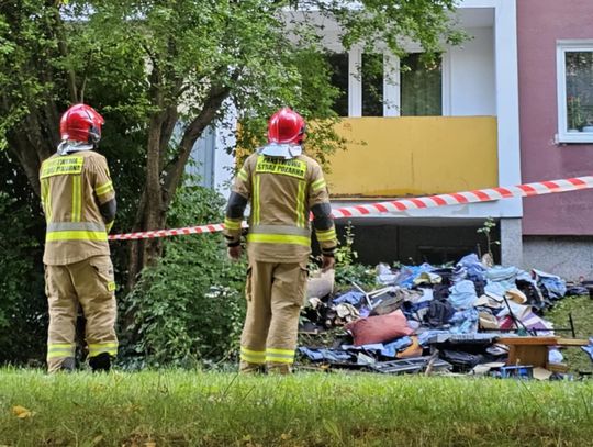 Chełm. Pożar mieszkania na Wiercieńskiego! [ZDJĘCIA]