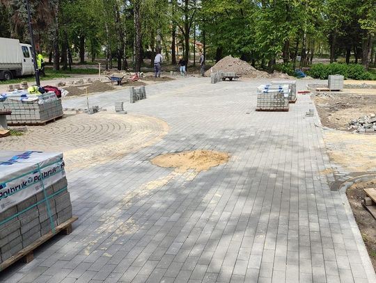 Chełm: Prace w Parku Miejskim postępują [ZDJĘCIA]