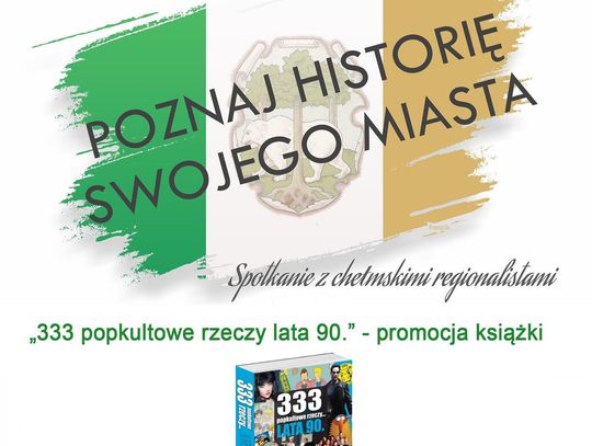 Premiera Książki „333 popkultowe rzeczy lata 90” i spotkanie z Bartkiem Koziczyńskim odbędzie się 8 grudnia o godzinie 11:00.