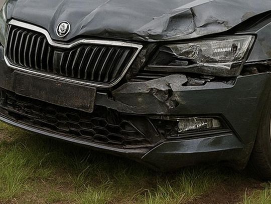 Chełm. Prezydencka limuzyna rozbita – kierowca przysnął za kółkiem