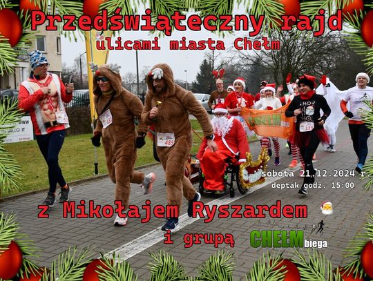 Chełm. Przedświąteczny rajd z Mikołajem Ryszardem i jego Świtą Chełm. Przedświąteczny rajd z Mikołajem Ryszardem i jego Świtą