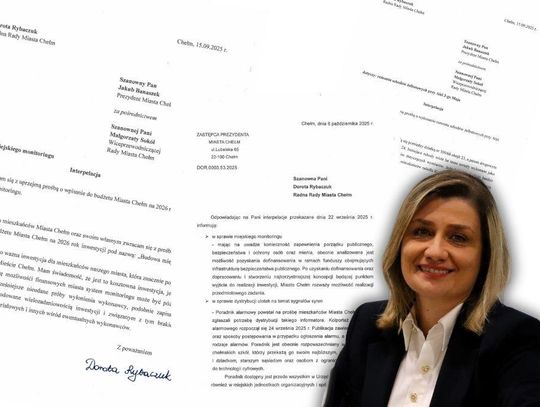 Chełm. Radna interweniuje w sprawach bezpieczeństwa i infrastruktury miejskiej