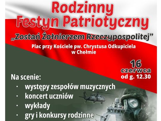 Chełm. Rodzinny Festyn Patriotyczny przy parafii