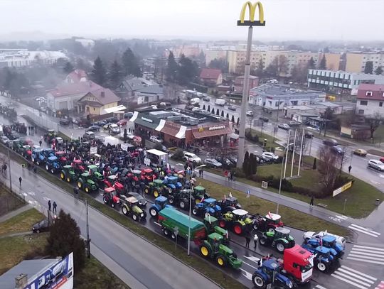 Chełm. Rolnicy zapowiadają zaostrzenie protestu: „Łatwo się nie poddamy!” [FILM]