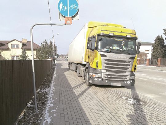 Chełm: Ścieżka to nie parking