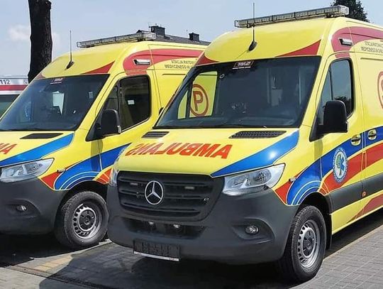 Chełm. Stacja ratownictwa ma więcej karetek. Kupiła dwa mercedesy