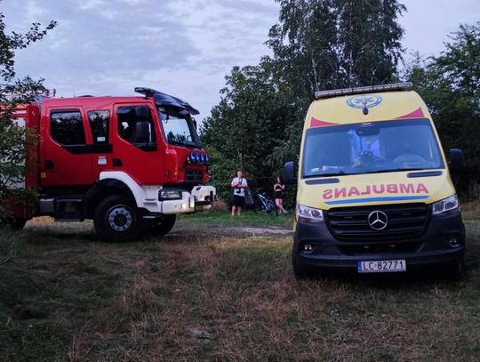 Chełm. Strażacy przeczesali Glinianki. Zaginionego mężczyzny nie znaleźli