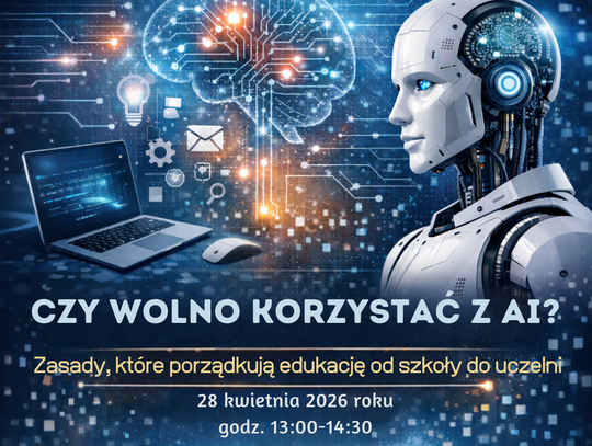 Konferencja odbędzie się 28 kwietnia w godzinach 13:00-14:30.